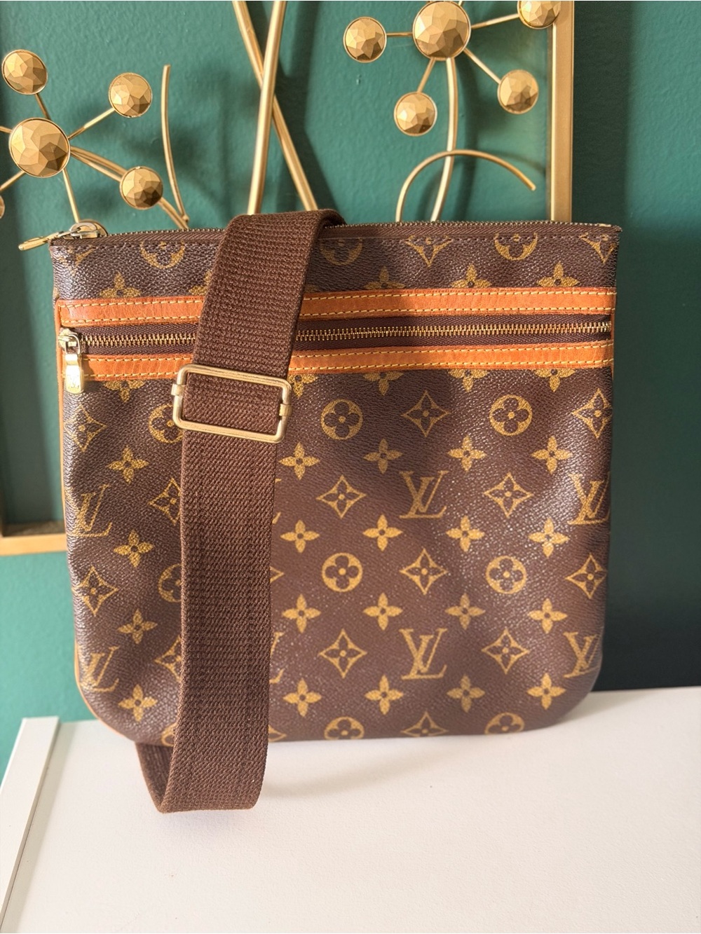 Louis Vuitton Monogram Pochette Bosphore Crossbody